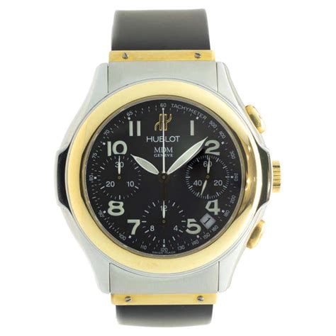 Men's Hublot MDM Geneve Super B 1920.1 Steel Chrono 